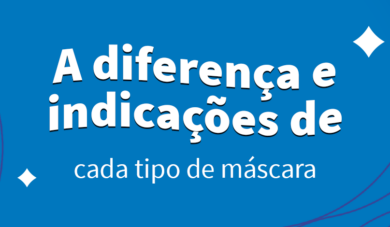 As indicações pra cada tipo de máscara