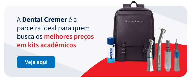 Imagem de produtos odontológicos da Dental Cremer, incluindo brocas e materiais de alta qualidade, ideal para quem busca kits acadêmicos com melhores preços.
