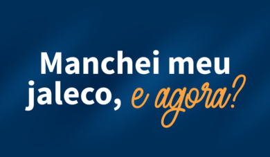 Meu jaleco está manchado. Tem salvação?