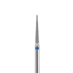 Ferramenta em formato de cone pontiagudo, ideal para moldagem e acabamento em diversos materiais, com revestimento diamantado para maior durabilidade.