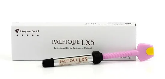 Palfique LX5, material restaurador dental de resina, utilizado para tratamentos odontológicos de reparo e restauração dental.