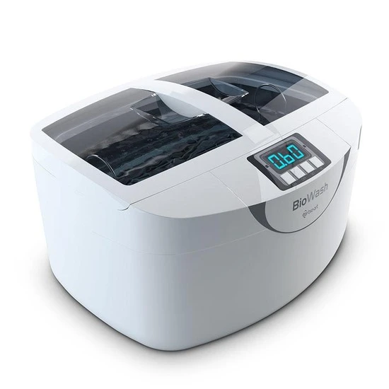 Imagem de uma lavadora ultrassônica Bio Wash. Tecnologia avançada para limpeza segura e eficiente.